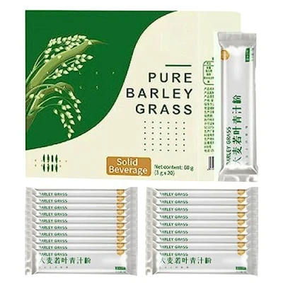 Imagen de hierba cebada Naveta, polvo orgánico cebada, jugo portátil, orgánica Naveta natural para mujeres