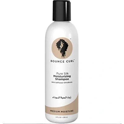 Imagen de Bounce Curl Pure SIlk Moisturising Shampoo Curly Hair Sulfate Free Product 8oz, 238ml