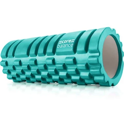 Imagen de Core Balance FOAM Massage Roller GRID Trigger Target Point GYM Fitness Physio Fitness/yoga, Talla: One Size, Teal