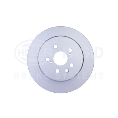 Imagen de HELLA 8DD 355 111 701 Disco de freno 288 10 05/08 100 macizo revestido sin perno sujeción rueda, buje rueda PRO
