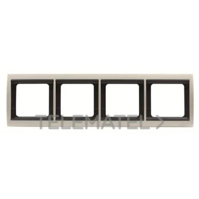 Imagen de Niessen olas Marco 4 elemento horizontal serie blanco jazmin