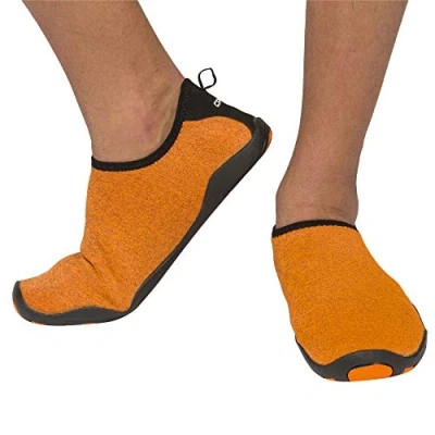 Imagen de Cressi Black Aqua Socks Lombok Zapatos de Agua, Unisex Adulto, Naranja, 42