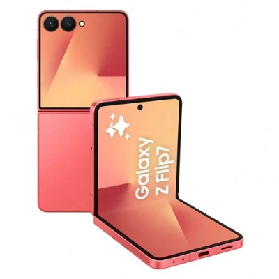 Imagen de Móvil Samsung Galaxy ZFlip7, Rojo, 512 GB, 12 GB RAM, 6.9&quot; FHD+, Exynos 2500, 4300 mAh, Android 16