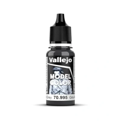 Imagen de Vallejo Model Color Pintura Acrílica Gris (German Grey) Acabado Mate, 18 ml. Autonivelante y Sistema BSL para Modelismo Figuras