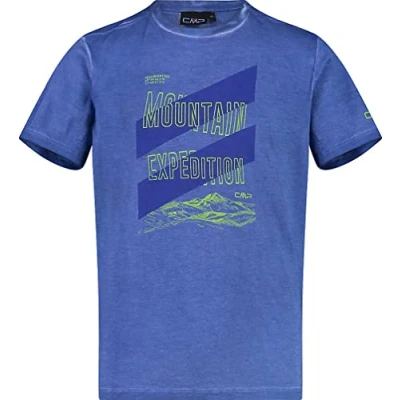 Imagen de CMP Camiseta infantil de punto elástico, Azulado, 110