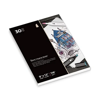 Imagen de Spectrum Noir Almohadilla de Papel Marcador Prima 22.8 x 30 cm Blanco, 34W 29L S