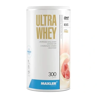 Imagen de Maxler Ultra Whey Proteina Proteinas para Masa Muscular Isolate Batido de Fraise 300g