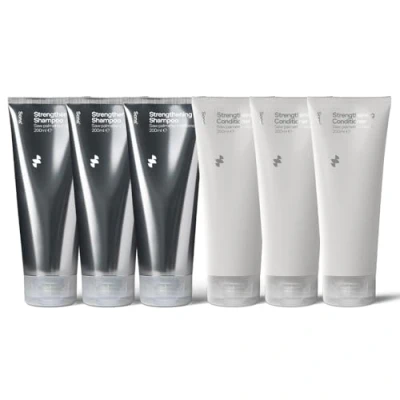 Imagen de Sons Champú e Acondicionador para Hombres Fórmula anti DHT un crecimiento fuerte Contiene Saw Palmetto, Aceite de Argán, Biotina Tratamiento caída del cabello Suministro 3 meses