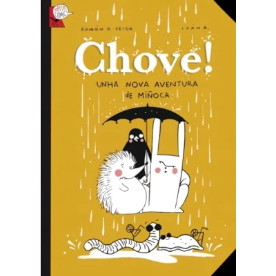 Imagen de Chove!: Unha nova aventura de Miñoca (INFANTIL E XUVENIL MERLÍN Cómics)