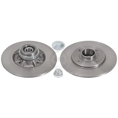 Imagen de A.B.S. 17447C Disco de freno 238 8 4 100 macizo revestido con anillo sensor ABS RENAULT: CLIO 2