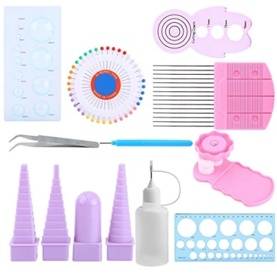 Imagen de Herramientas de Quilling Kit Papel Accesorios Conjunto y Suministros Diseño Bricolaje Herramienta Artesanía