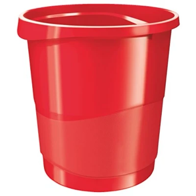 Imagen de ESSELTE 623947 Papelera linea EUROPOST color rojo Vivida