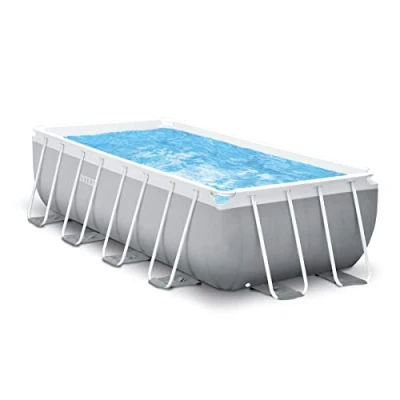 Imagen de Intex 4M X 2M 1M Prism Frame Rectangular Pool Set