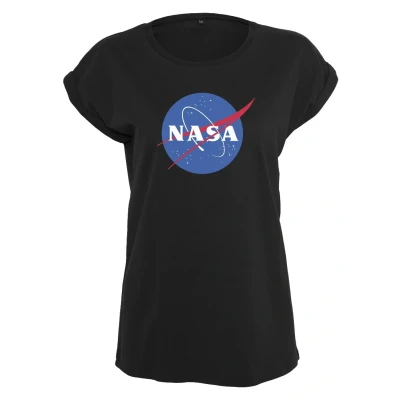 Imagen de Mister TEE NASA Insignia Camiseta estampada, Mujer, Talla: XL, Black