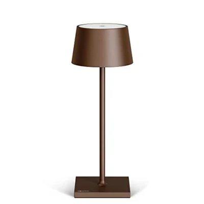 Imagen de Stilosa XL Lámpara LED recargable USB de Mesa regulable Larga duración Luz (Dimmer) con un toque Casa y restaurante Protección IP54 Bronce