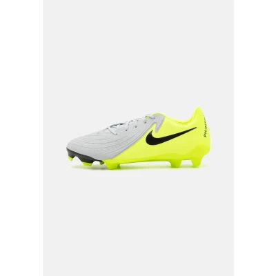 Imagen de NIKE Phantom Gx II Academy FG/MG, Zapatillas de fútbol Hombre, Plateado/Negro/Verde Fluorescente, 40 EU