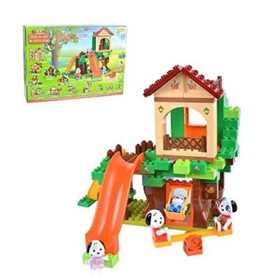 Imagen de Androni Unico Plus 8933 Maximilian Families Parque de juegos para construir (96 piezas) , Modelos/colores Surtidos, 1 Unidad
