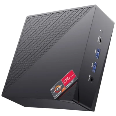 Imagen de ACEMAGICIAN AM06PRO Mini PC, AMD Ryzen 7 5800U (8C/16T, hasta 4,4 GHz), Ordenadores de Sobremesa 16GB RAM DDR4 512GB M.2 2280 SSD, Doble Ethernet/WiFi 6/para Oficina, Jugar