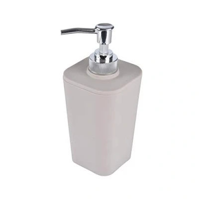 Imagen de Douceur d&#039;Intérieur En el Interior del dispensador jabón Suavidad Efecto 6ASB227TA Soft Touch de Color Topo 7 x 17.5 cm