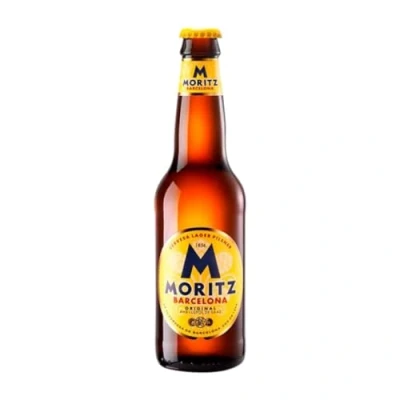 Imagen de Cerveza Caja de 24 unidades Moritz Botellín Tercio 33 cl