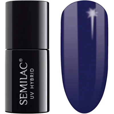 Imagen de Semilac Esmalte Semipermanente UV 088 Blue Ink 7ml