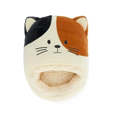 Imagen de Balvi Calientapies Kitty Calico Color Blanco y Marrón Un Gato Que te Mantiene Caliente Poliéster 20x3