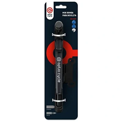 Imagen de Bomba de Bicicleta con manómetro Optio Cycle 120 PSI (8,3 Bar)