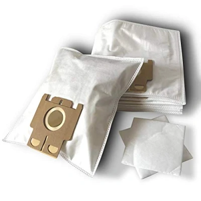 Imagen de 10 bolsas para aspiradora Miele Original Tipo K/K, bolsa el polvo (+ 2 filtros nv604)