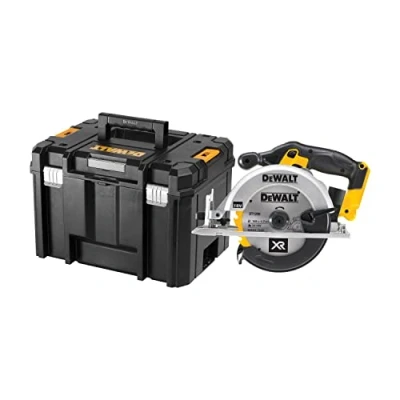 Imagen de DEWALT DCS391NT XJ Sierra Circular XR 18V, 460W, Disco de 165 mm, Profundidad Corte Max. 55 Velocidad 5150 rpm, Empuñadura Ergonómica, Incluye Maletín TSTAK, Sin Batería ni Cargador