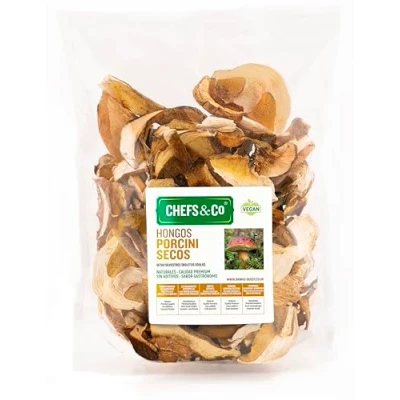 Imagen de CHEFS &amp; CO Boletus Edulis deshidratados,Categoria Premium Ideal para todo tipo de Comidas 200 g