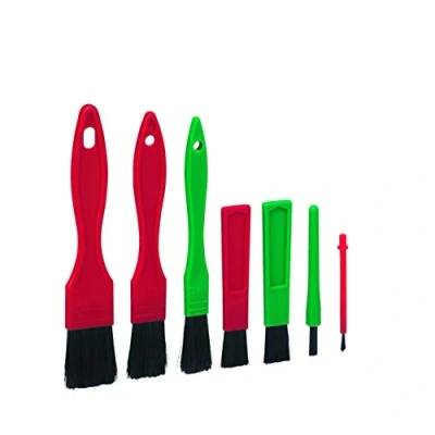 Imagen de Vikan 556052 Juego de Pinceles 7 Piezas, 140 mm Longitud, Blandas
