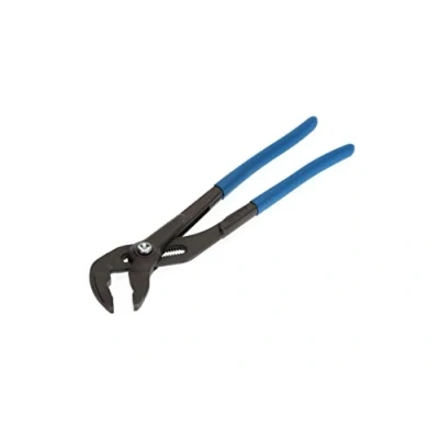 Imagen de GEDORE Tenaza pico loro, Alicates Anchura de sujeción hasta 44 mm, Posición fija con botón, Seguro antipellizcos, Plana, Cromada, 142 12 TL