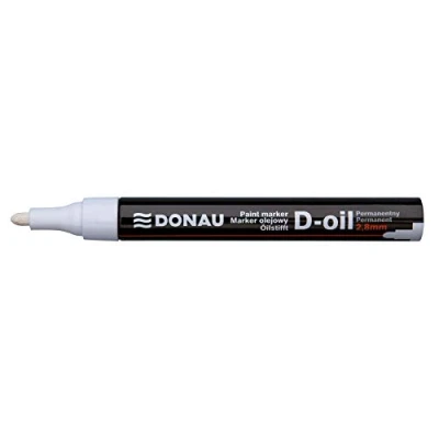 Imagen de Danubio 7369001pl de 09 D Oil aceite marcador, redondo, 2,8 mm, color blanco