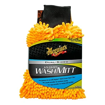 Imagen de Meguiar&#039;s X210200EU Hybrid Wash Mitt Guante de Lavado Doble Cara