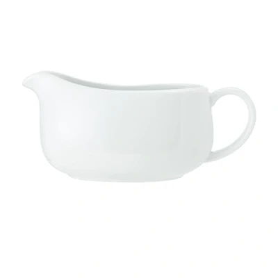 Imagen de Mikasa Chalk Salsera de Porcelana, 700 ml, Grande para Salsas o Leche, Porcelana Blanca, Apta Lavavajillas y en Caja Regalo