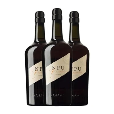 Imagen de Sánchez Romate Amontillado NPU Palomino Fino Jerez Xérès Sherry 75 cl Vino generoso (Caja de 3 Botellas cl)