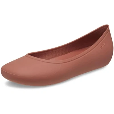 Imagen de Crocs Brooklyn Flat, Zapatos Tipo Ballet Mujer, 37/38 EU, Spice