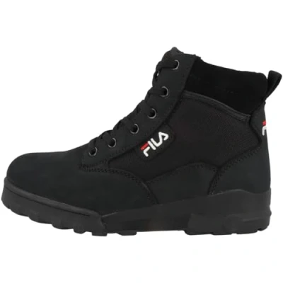 Imagen de Fila Grunge II MID Unisex Zapatillas altas, Hombre, Talla: 44, Black Piel/tela