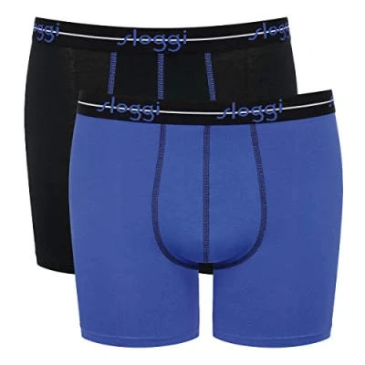 Imagen de Sloggi 2ER Packstart C2P BOX Culotte, Hombre, Talla: XL, Schwarz blau