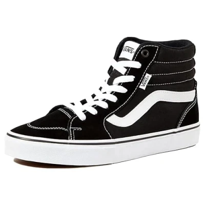 Imagen de Vans Filmore Hi, Zapatillas para Mujer, (Suede/Canvas) black/white, 42 EU