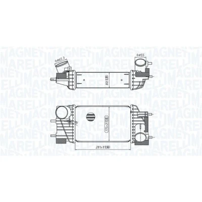 Imagen de MAGNETI MARELLI 351319205820 Intercooler