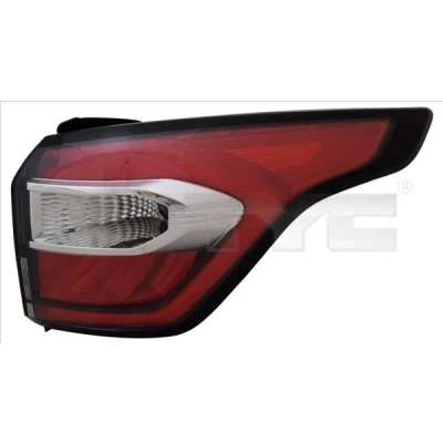 Imagen de TYC 11 14711 36 9 Piloto trasero derecha LED Rojo con portalámparas FORD: KUGA 2