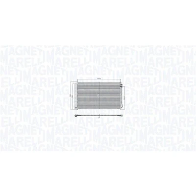 Imagen de MAGNETI MARELLI 350203105400 Condensador con secador 416 653 12 MERCEDES BENZ: Vito Furgón