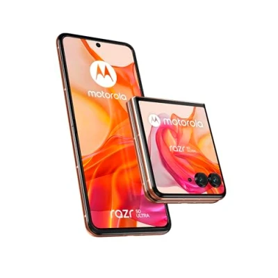 Imagen de Móvil Motorola RAZR 50 ULTRA, Peach Fuzz, 512 GB, 12 GB RAM, 6.9&quot; P OLED FHD+, Snapdragon 8s Gen 3, 4000 mAh, Plegable, Android