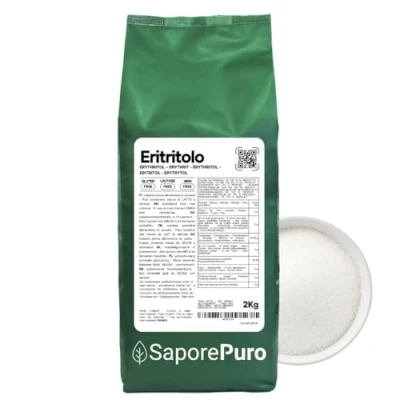 Imagen de ERITRITOL 2 kg SUBSTITUTO DE AZÚCAR A 0 CALORÍAS 100% NATURAL