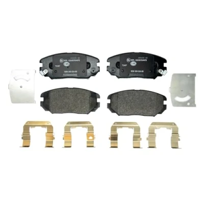 Imagen de HELLA 8DB 355 024 891 Juego de pastillas freno con avisador acústico desgaste accesorios HYUNDAI: Tucson, Sonata V