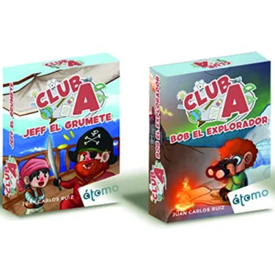 Imagen de Pack 2 Juegos Club A: Jeff el Grumete y Bob Explorador. educativos