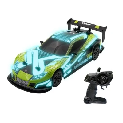 Imagen de Silverlit EXOST Voiture télécommandée Flash Light 2.4Ghz Vert 31,5 cm, Multicolor (54021)