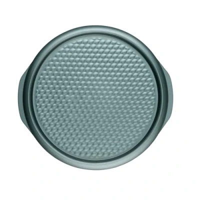 Imagen de PROGRESS BW09826G2EU7 Bandeja De Horno Redondo Para Pizza, 37 cm, La Colección Shimmer, Con Revestimiento Antiadherente, Apta Hornos Hasta 220 C, Hecho En Acero Al Carbono, Verde