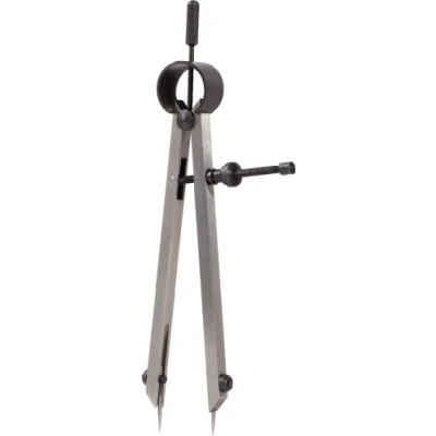 Imagen de KS Tools 300.0431 Compás de interiores precisión con resorte puntas intercambiables, 190 mm